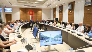 В зале заседаний Волгоградской областной Думы состоялось заседание  Совета контрольно-счетных органов Волгоградской области